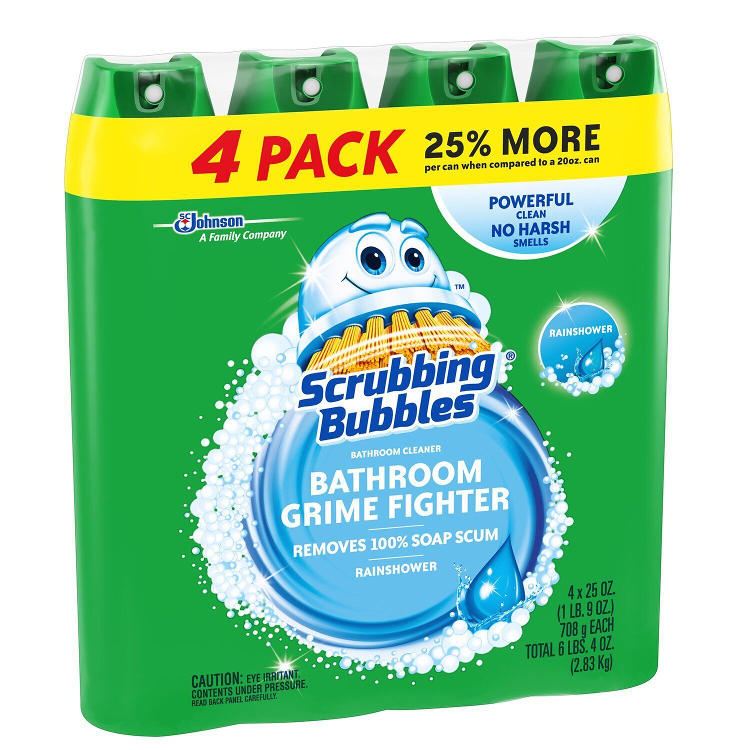 Scrubbing Bubbles Foaming Bathroom Cleaner Rainshower 4 Pk Price In