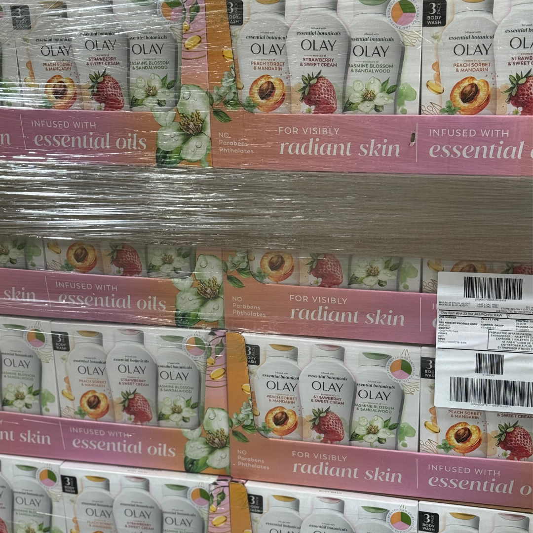 Wholesale Olay products bulk pallet for import to Kenya - body wash essential oils variety pack