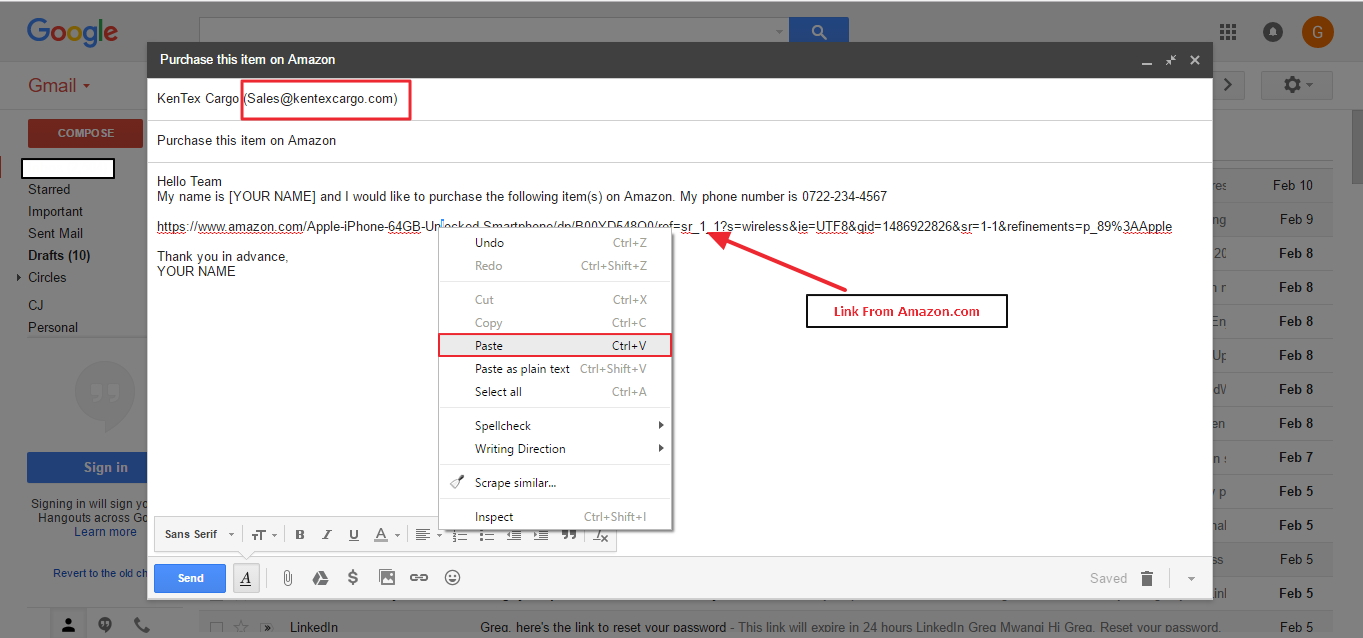 Amazon Online Shopping & Shipping From USA to Kenya. Kentex Cargo