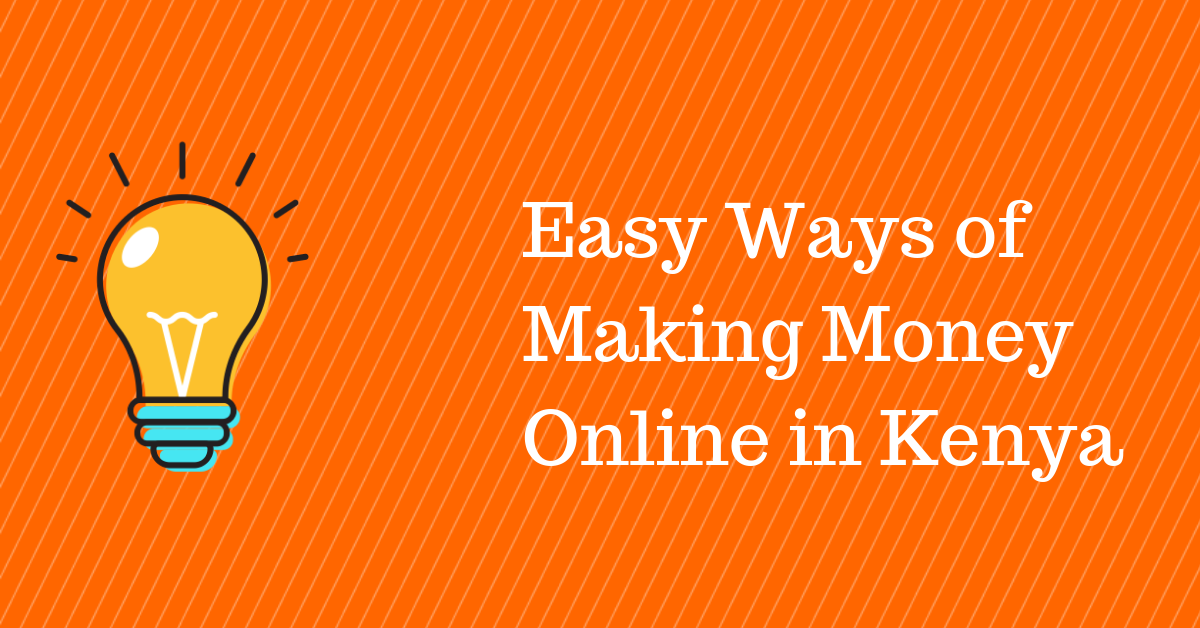 how to make money through online in kenya