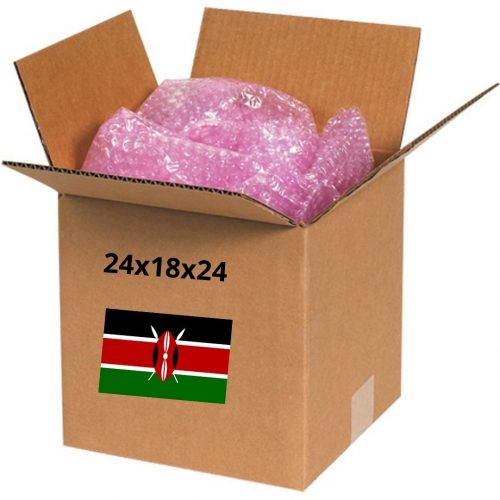 Ocean shipping 24x18x24 Extra large box to Kenya From USA