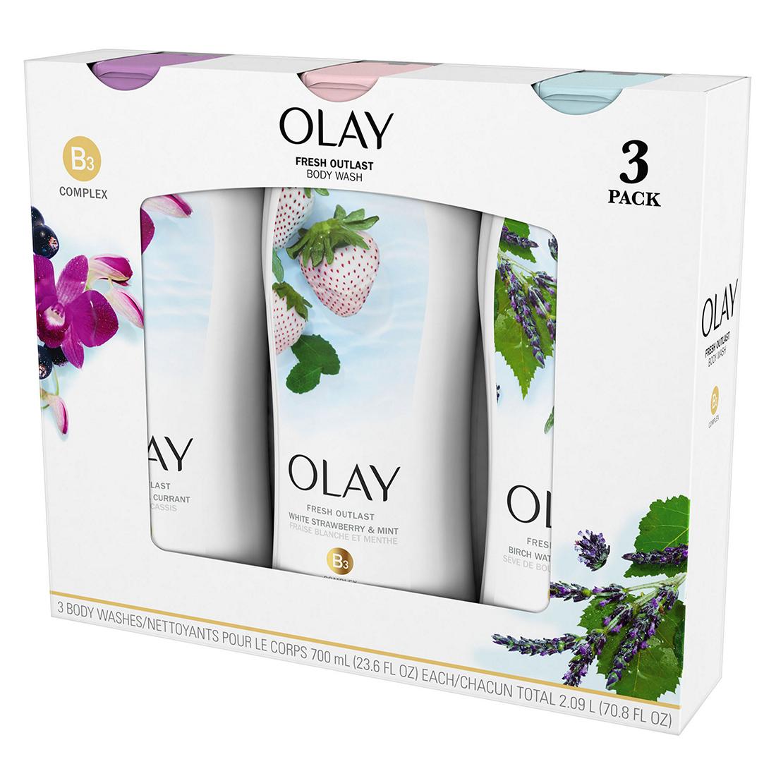 Wholesale Olay Fresh Outlast Body Wash 3 Pack Kenya Kentex Cargo