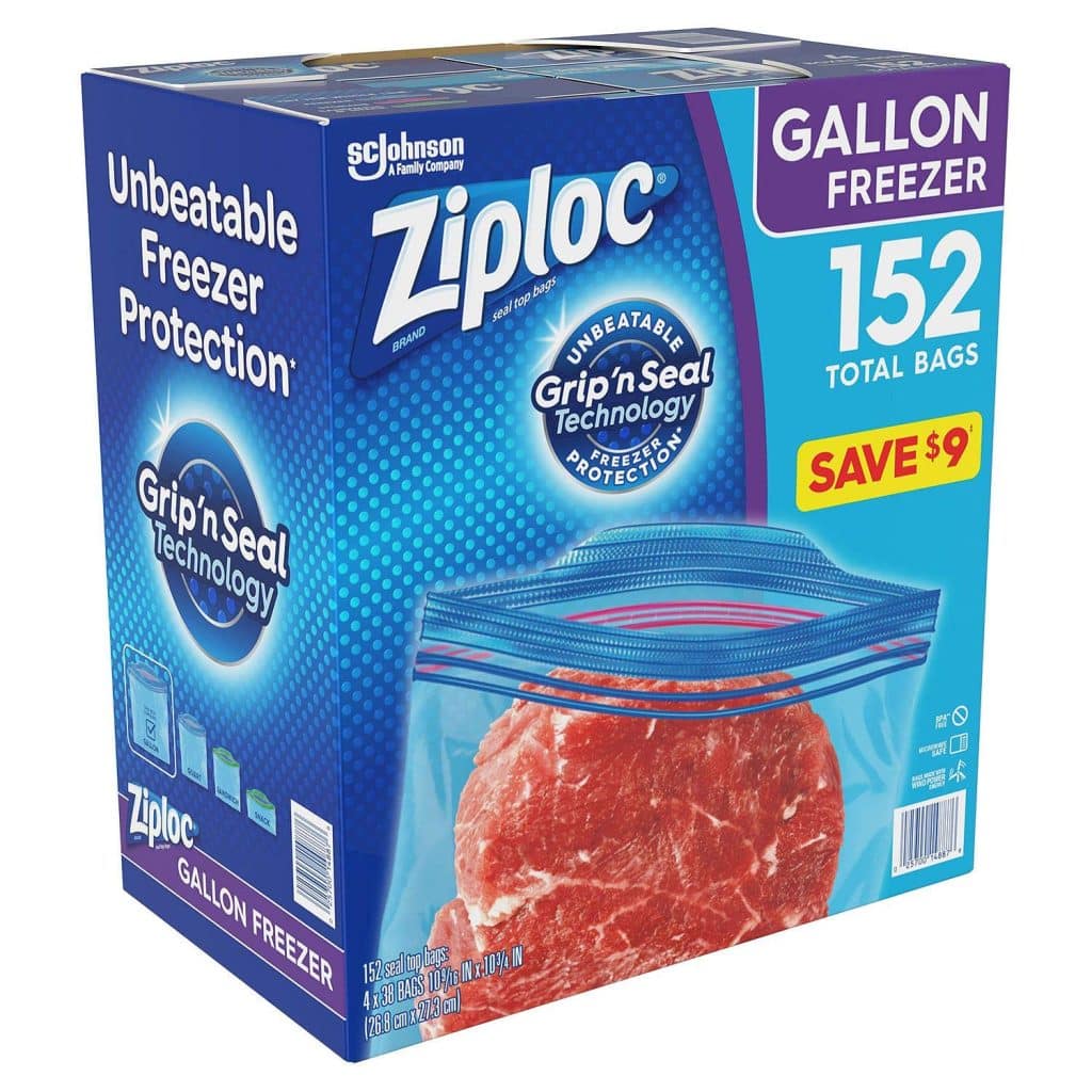 Ziploc Gallon Freezer Bags 152 Ct Price In Kenya Kentex Cargo 3160