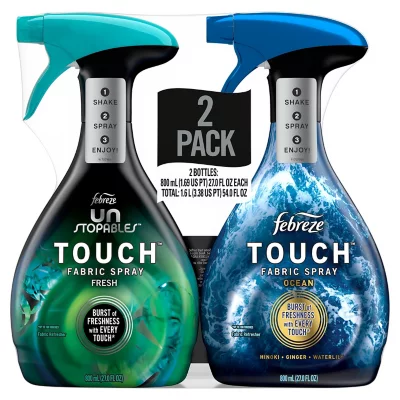 Febreze Touch Fabric Spray, Ocean & Unstopables Fresh