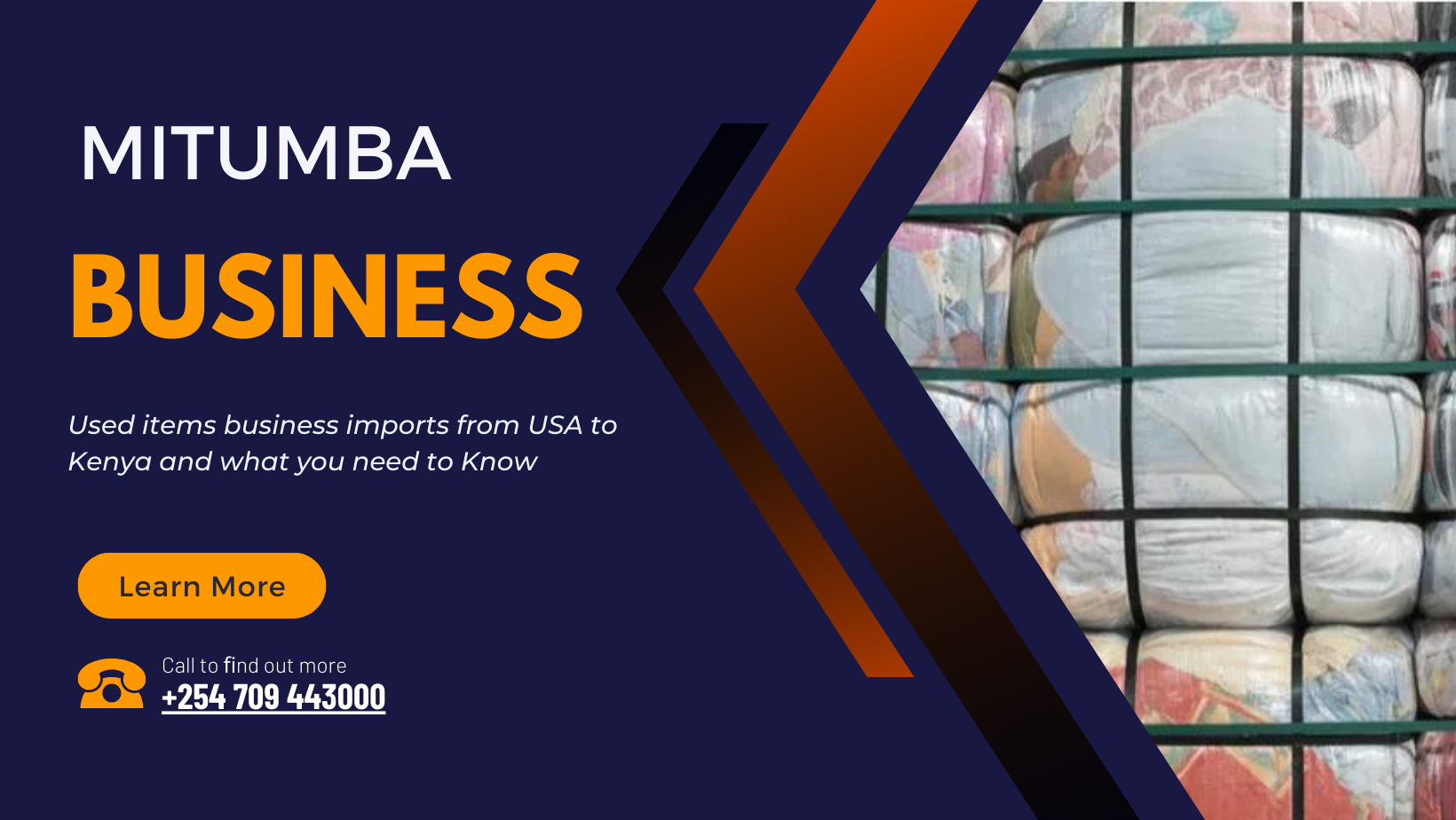 Mitumba business in Kenya