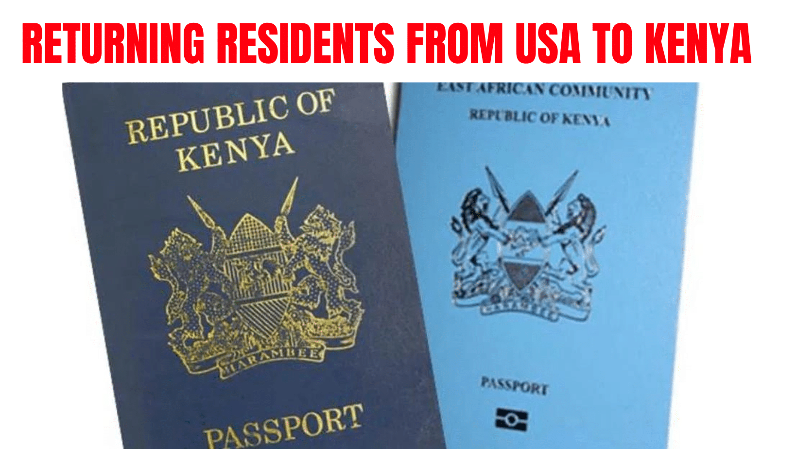 Returning Residents From USA to Kenya Kentex Cargo