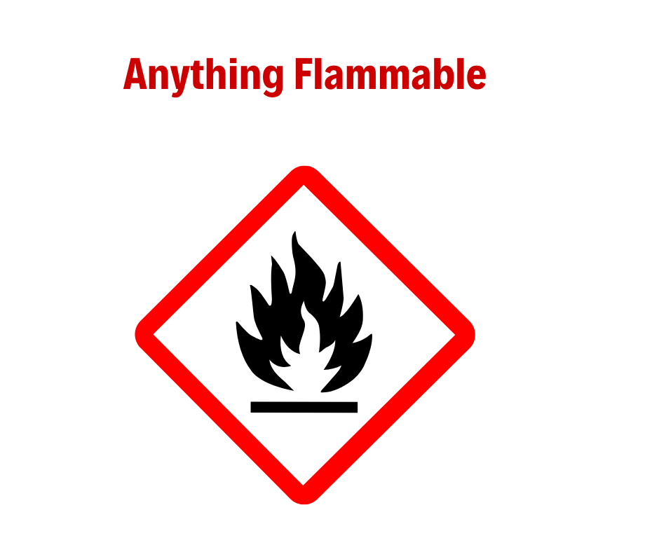 Anything Flammable